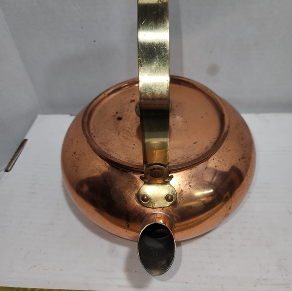 Vintage Copper Tea Pot - Picture 3 of 6